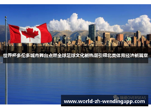 世界杯多伦多城市舞台点燃全球足球文化新热潮引领北美体育经济新篇章